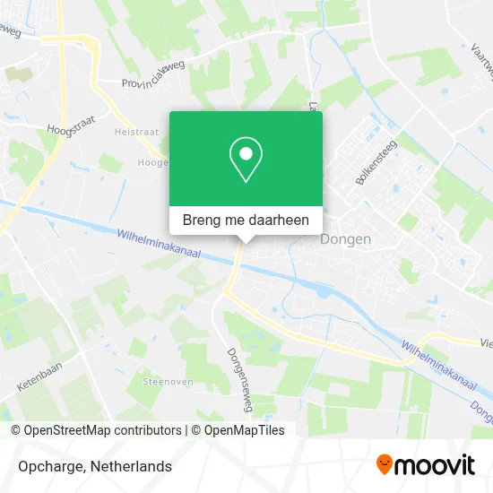 Opcharge kaart