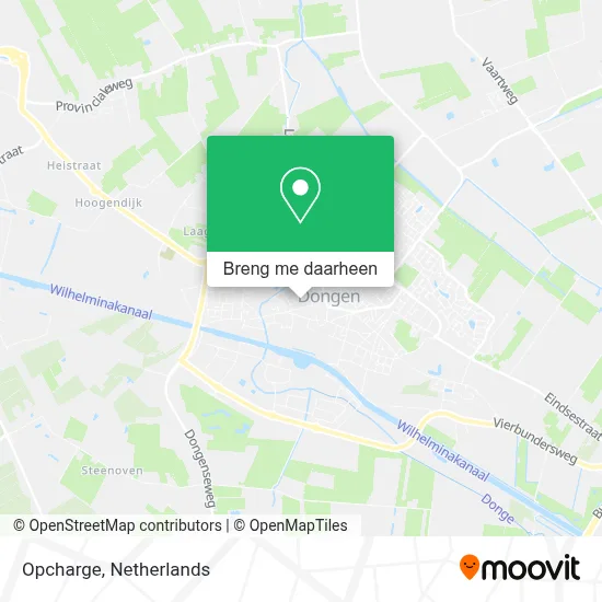 Opcharge kaart