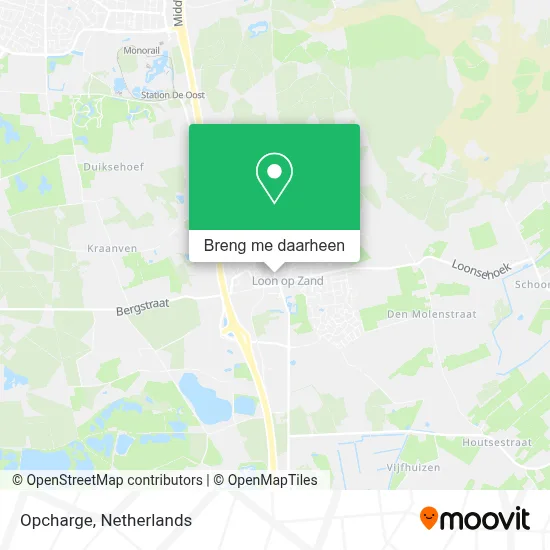 Opcharge kaart