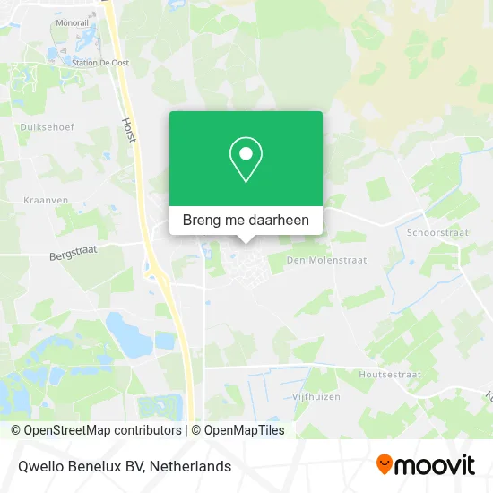 Qwello Benelux BV kaart