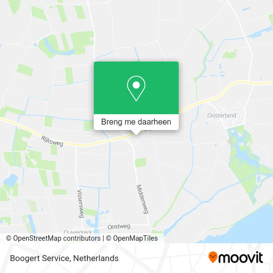 Boogert Service kaart