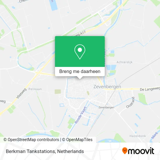 Berkman Tankstations kaart