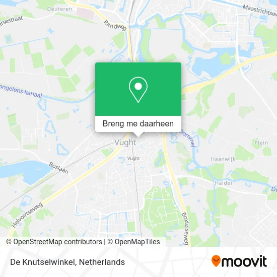 De Knutselwinkel kaart