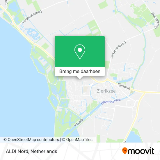 ALDI Nord kaart