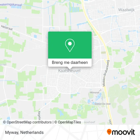 Myway kaart