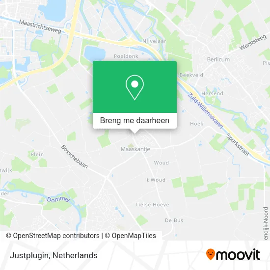 Justplugin kaart