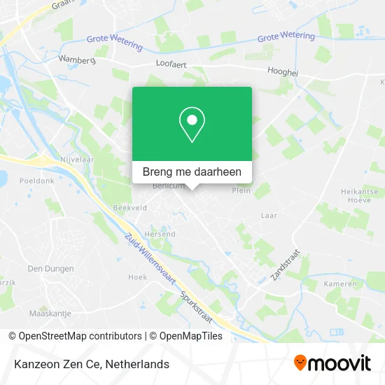 Kanzeon Zen Ce kaart