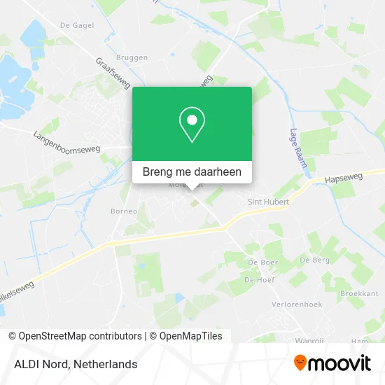 ALDI Nord kaart