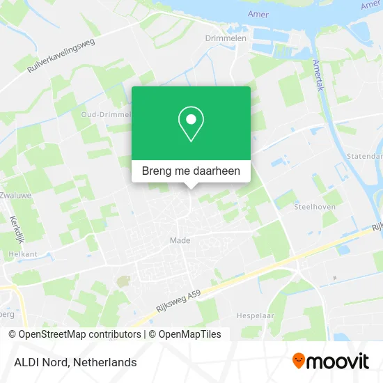 ALDI Nord kaart