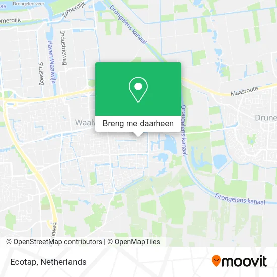 Ecotap kaart