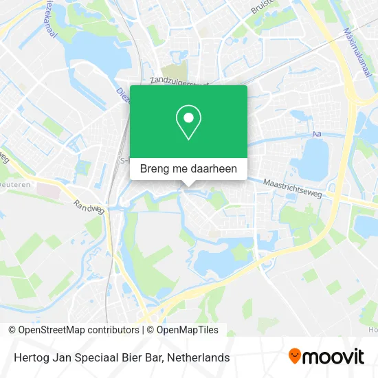 Hertog Jan Speciaal Bier Bar kaart