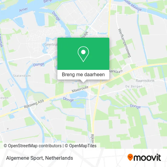 Algemene Sport kaart
