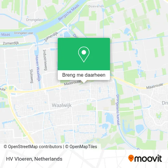 HV Vloeren kaart