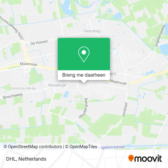 DHL kaart
