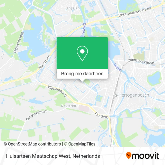 Huisartsen Maatschap West kaart