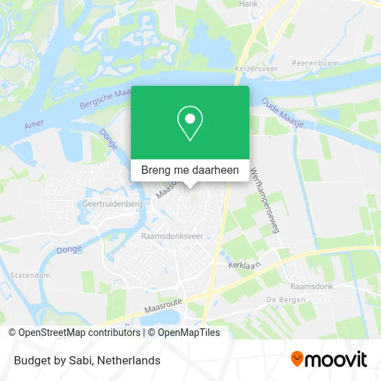 Budget by Sabi kaart