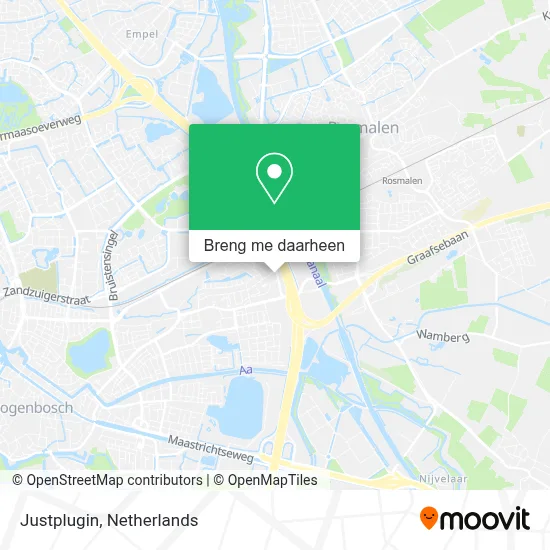 Justplugin kaart