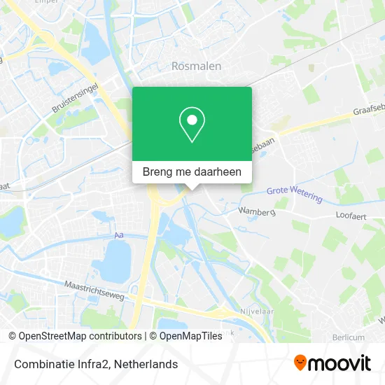 Combinatie Infra2 kaart