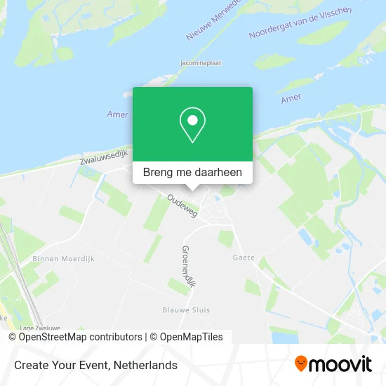 Create Your Event kaart