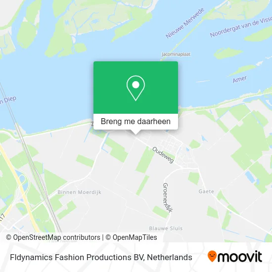 Fldynamics Fashion Productions BV kaart