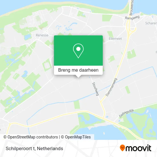 Schilperoort t kaart