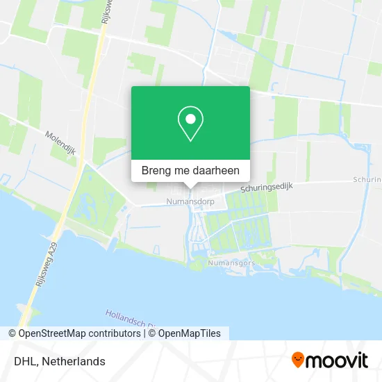 DHL kaart