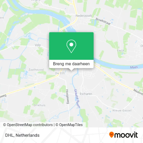 DHL kaart