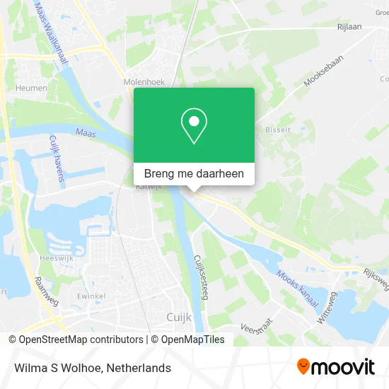 Wilma S Wolhoe kaart