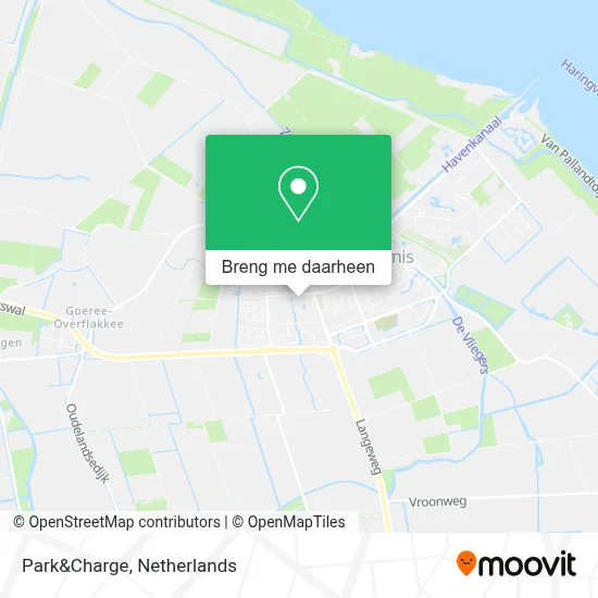 Park&Charge kaart