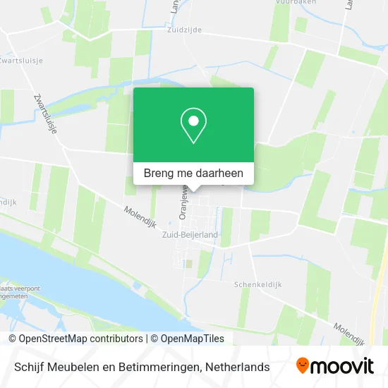 Schijf Meubelen en Betimmeringen kaart