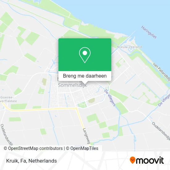 Kruik, Fa kaart