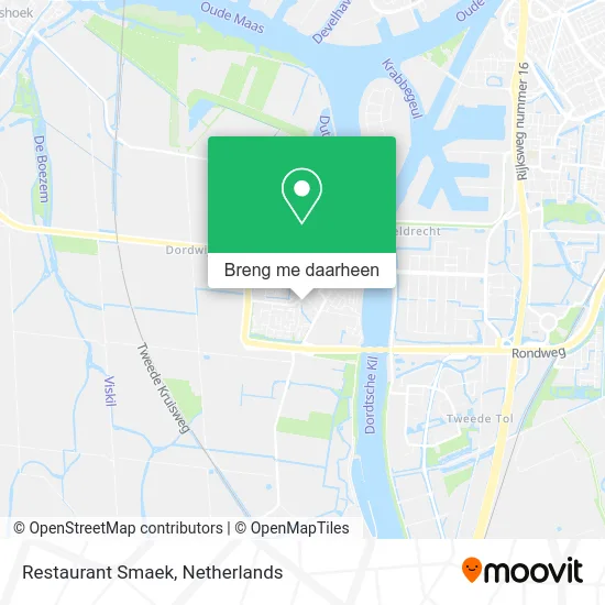 Restaurant Smaek kaart