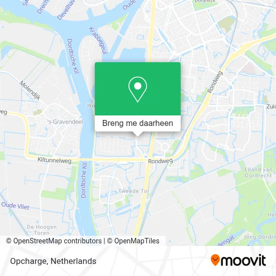 Opcharge kaart