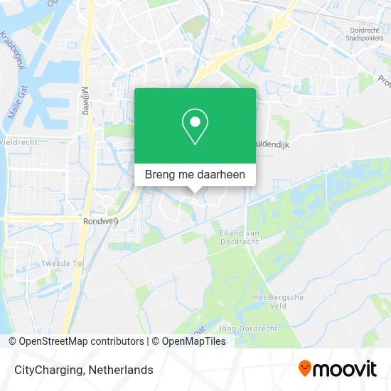 CityCharging kaart