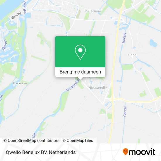 Qwello Benelux BV kaart