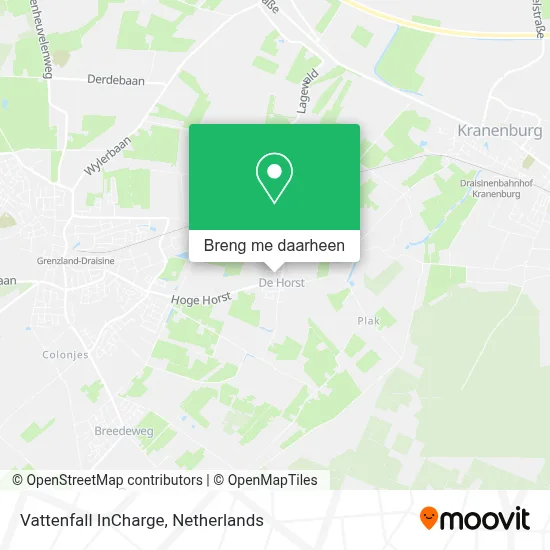 Vattenfall InCharge kaart