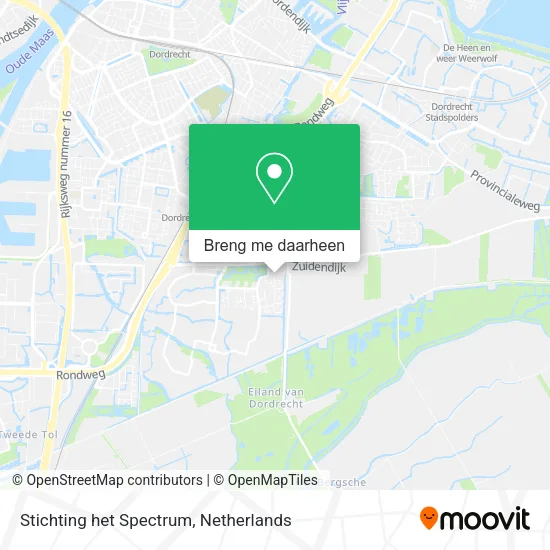 Stichting het Spectrum kaart