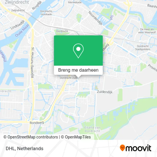 DHL kaart