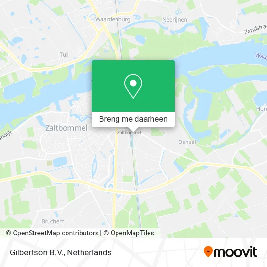 Gilbertson B.V. kaart