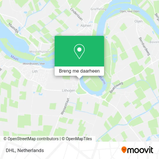 DHL kaart