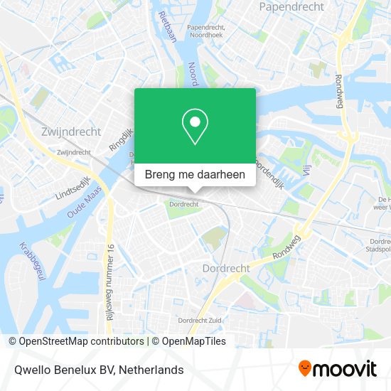 Qwello Benelux BV kaart