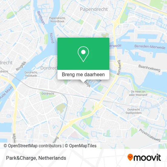 Park&Charge kaart