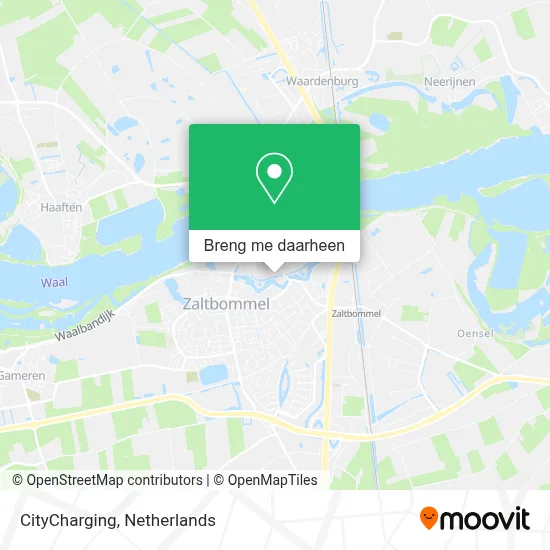 CityCharging kaart