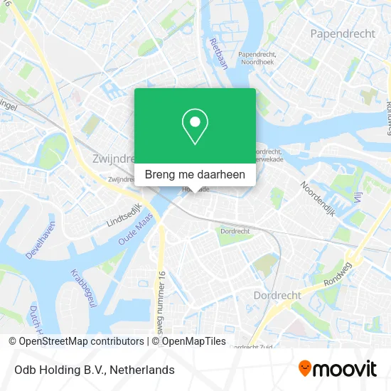 Odb Holding B.V. kaart