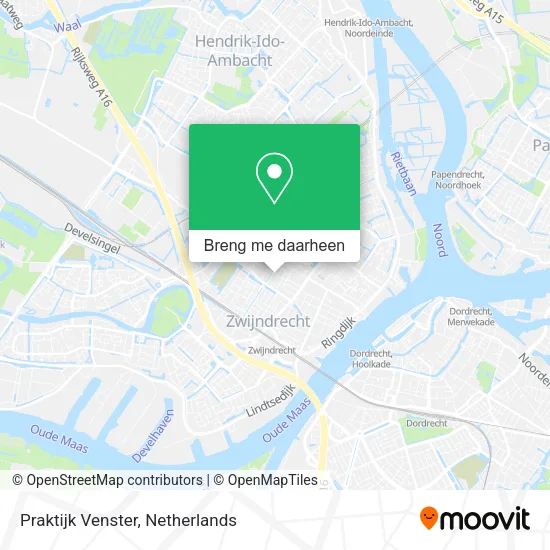 Praktijk Venster kaart