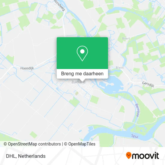 DHL kaart