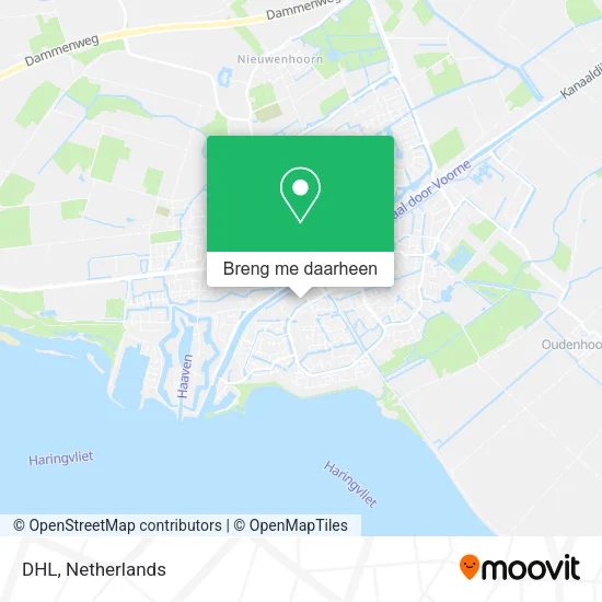 DHL kaart