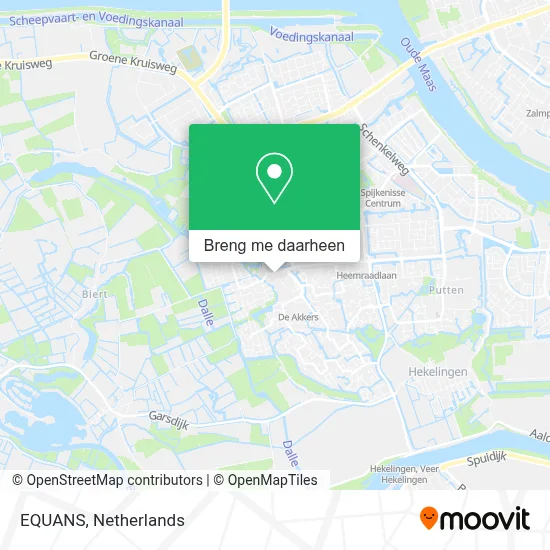 EQUANS kaart