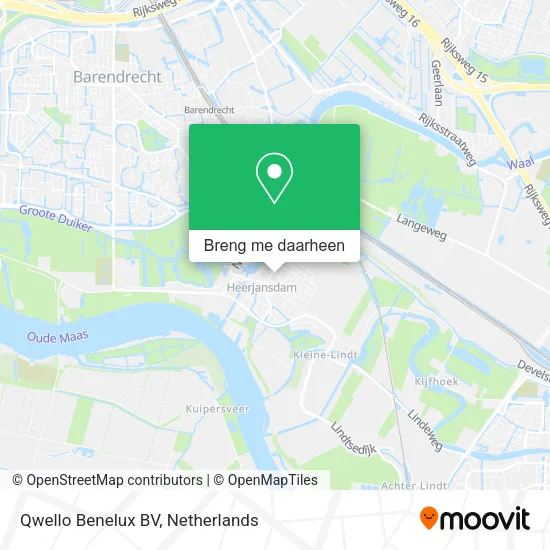 Qwello Benelux BV kaart