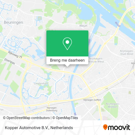 Kopper Automotive B.V. kaart